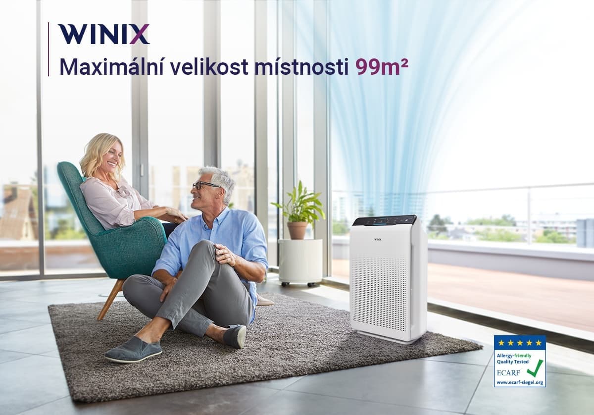 winix maximálna veľkosť miestnosti